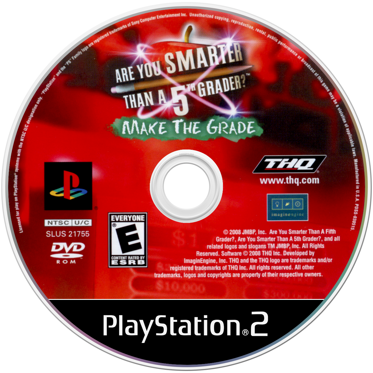Are You Smarter Than A 5th Grader? Make the Grade media 4 for Playstation 2